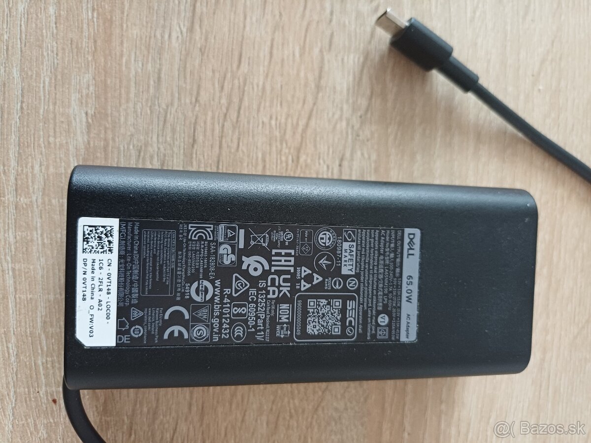 Dell adaptér pre laptop 65w usb-c