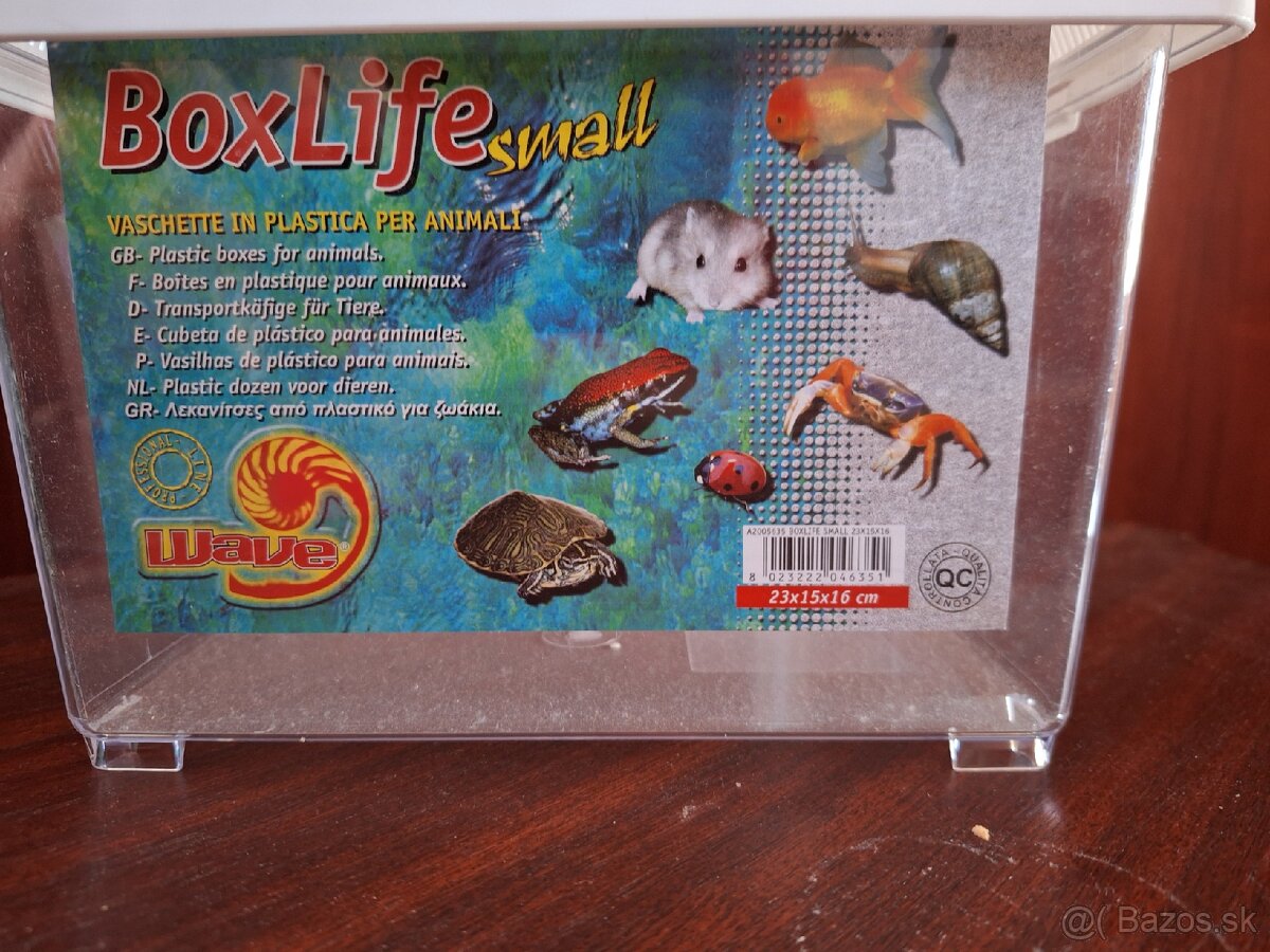 Predám boxy pre škrečka, myšky a drobných hlodavcov.