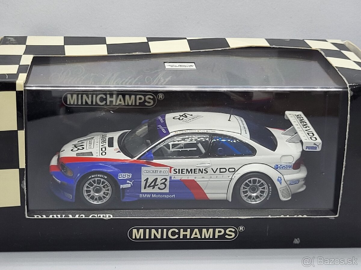 Minichamps 1:43 BMW M3 GTR 24h Spa