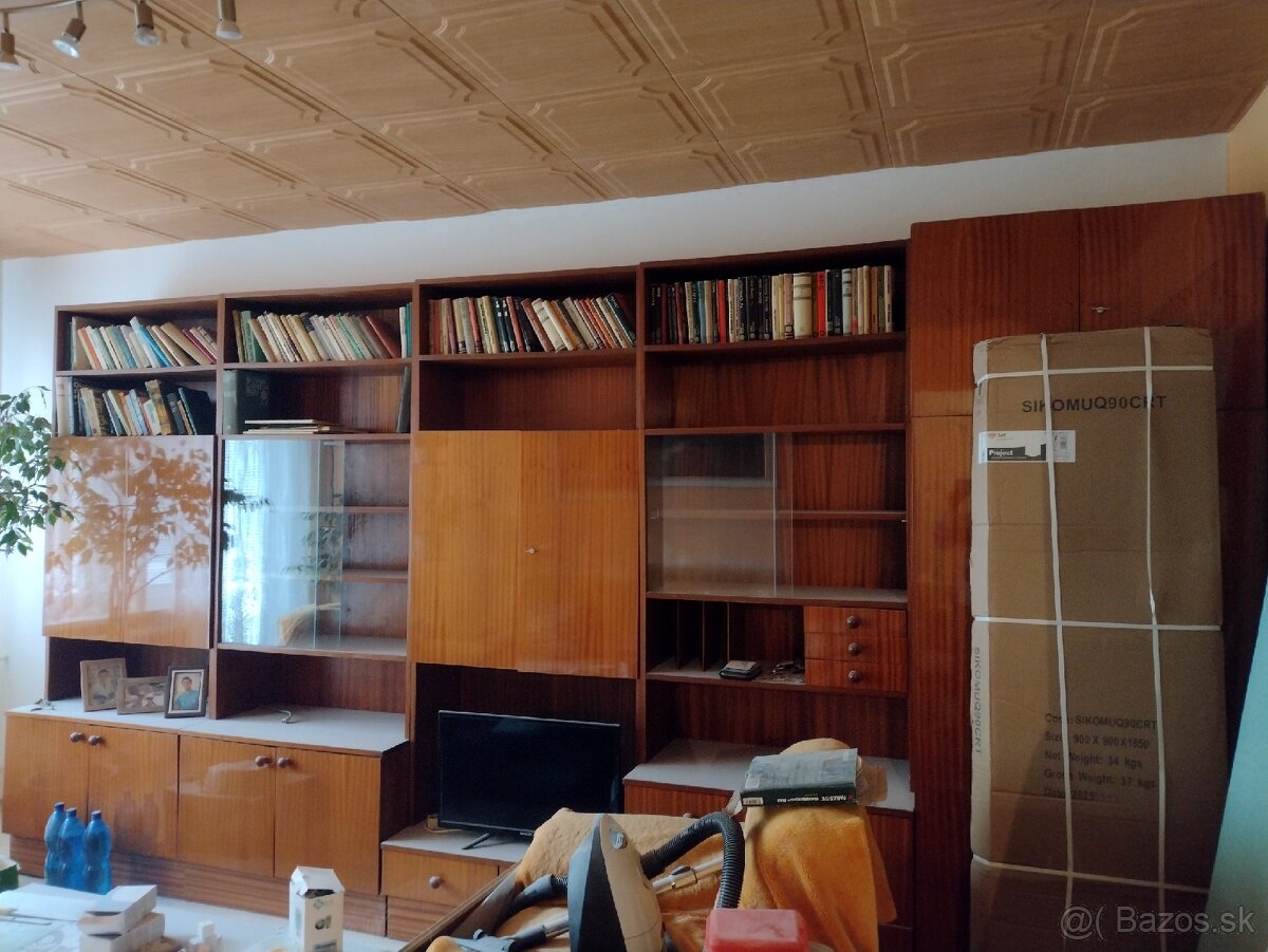 Obývacia retro stena