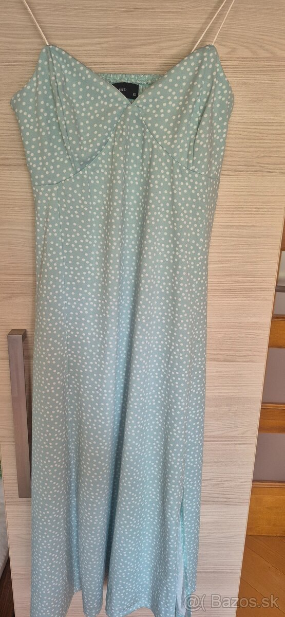 nové šaty mint veľ XS (34/36)