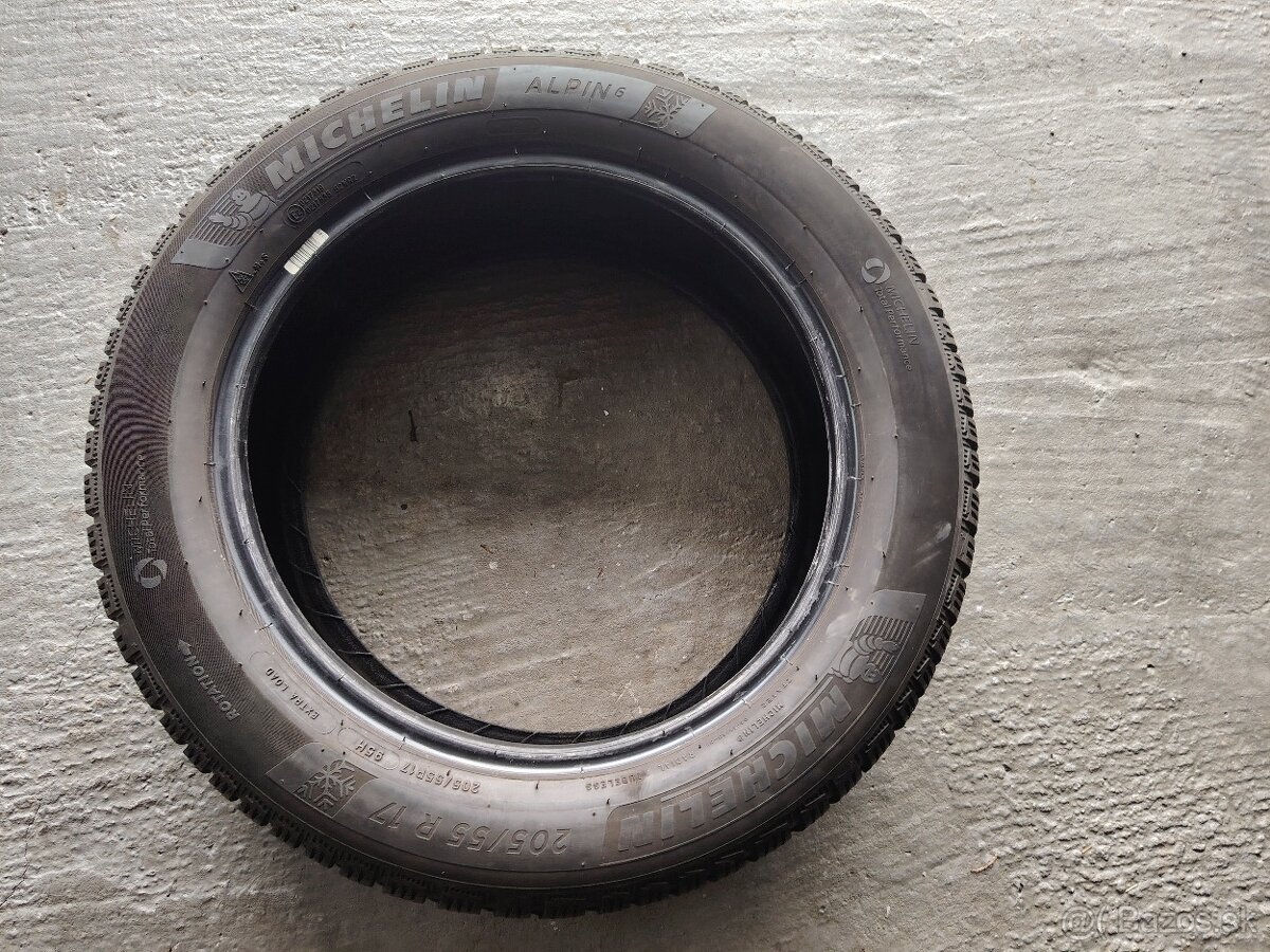 Michelin Alpin 6 205/55 R17 1ks
