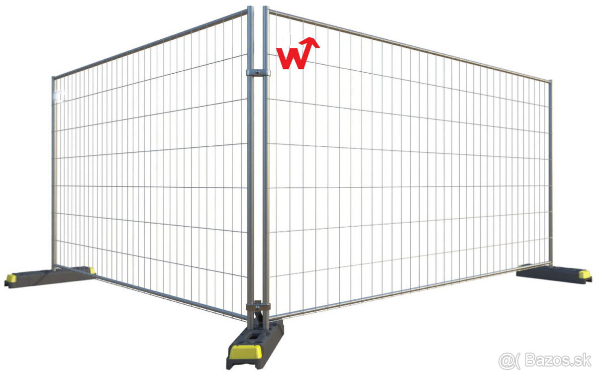 Nové mobilné oplotenie - DOPRAVA CELÁ SR