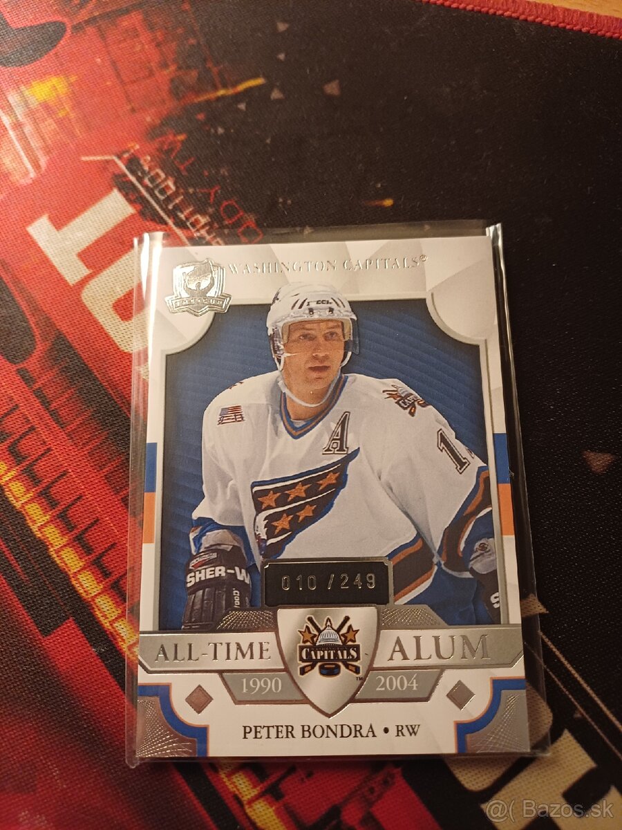 Hokejove karty / kartičky Peter Bondra