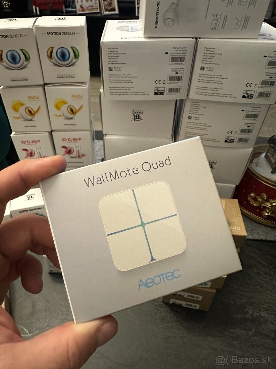 Aeotec WallMote Quad - nástenný ovládač