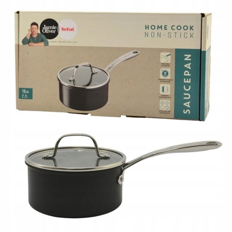 Tefal Rajnica s pokrievkou 18 cm Jamie Oliver Home Cook