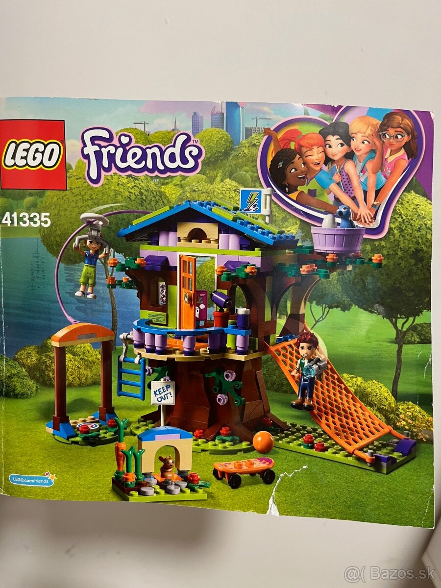 Predám Lego Friends Mia a jej domček na strome