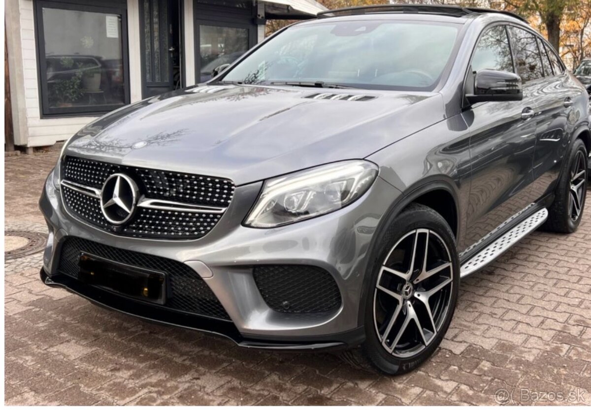 MERCEDES GLE 350d AMG packet WEBASTO-Ťažne.