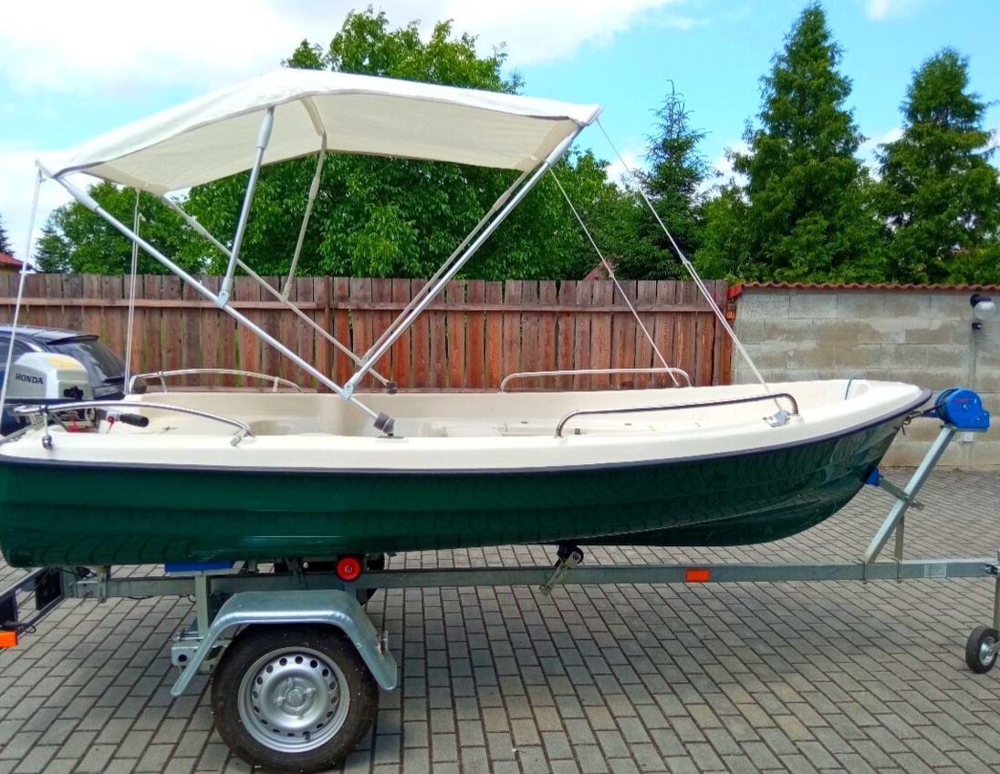 Loď 5HP+vlek veslà