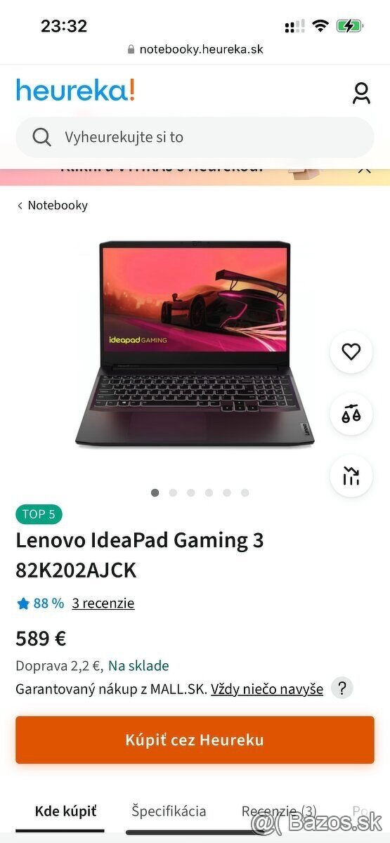 Lenovo IdeaPad Gaming 3 15ACH6