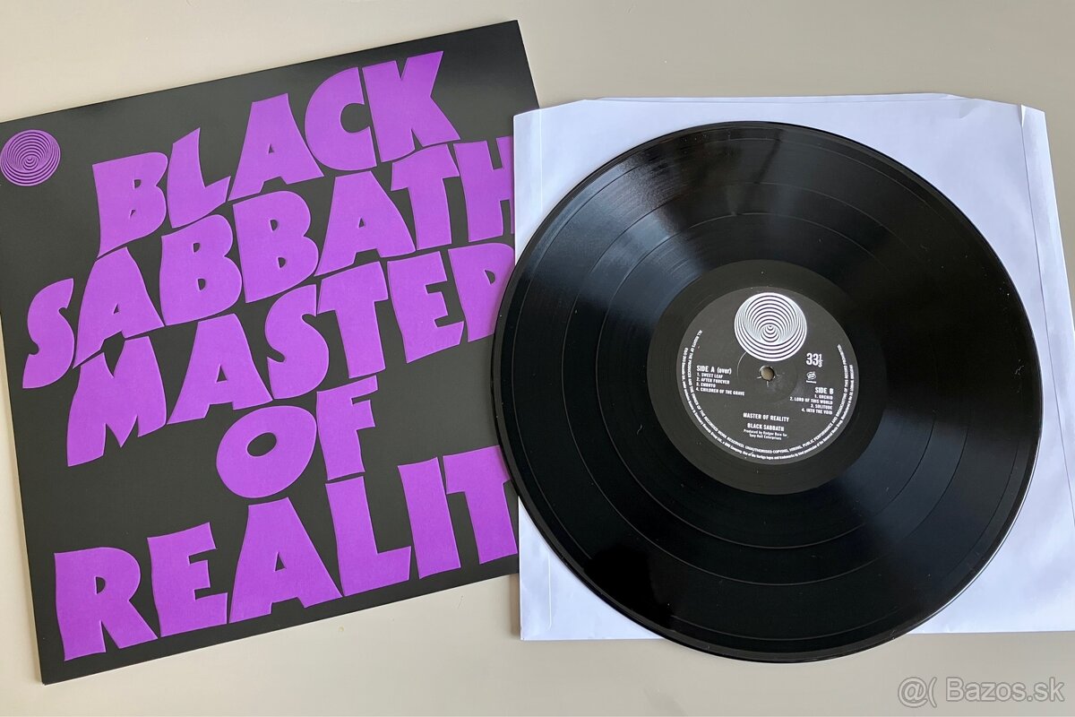 LP Black Sabbath - Master Of Reality