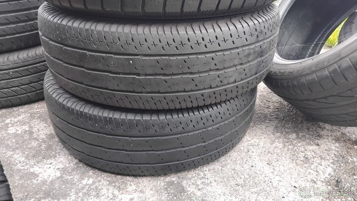 2ks letné pne.Continental cont100(215/70r15C(30e za2ks