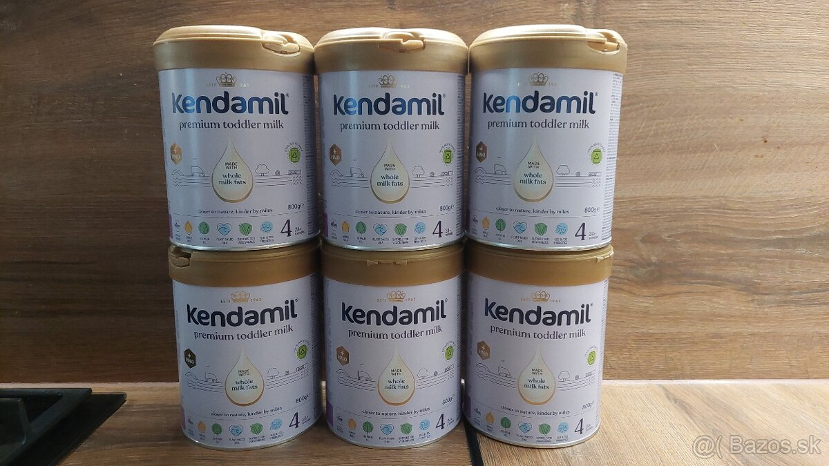 6x Kendamil 4