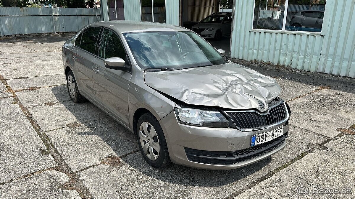ŠKODA RAPID 1,2 TSI, 66KW, ROK 2016,NAJ 60TKM,KLIMA,DOHODA