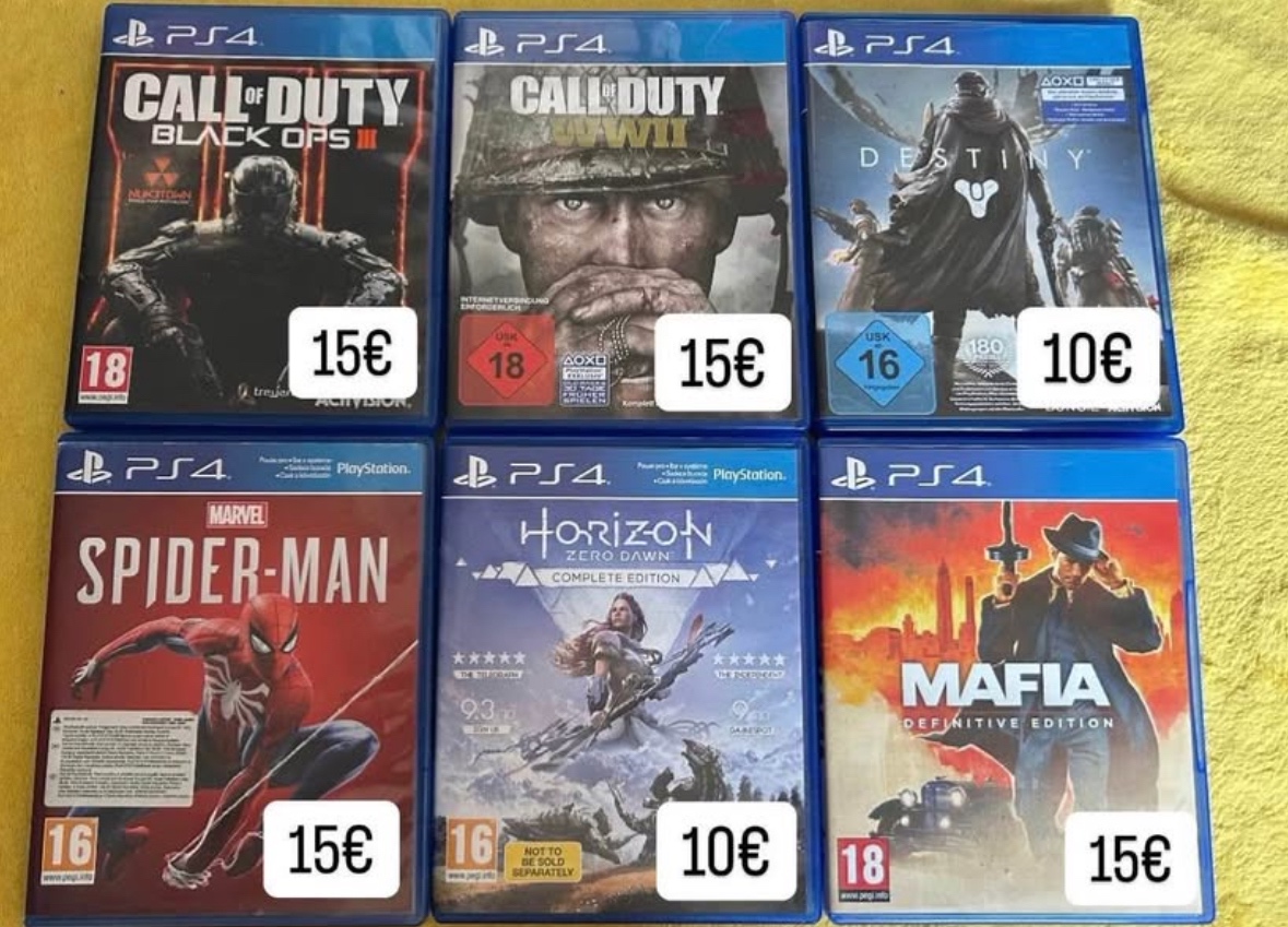 Hry na PS4