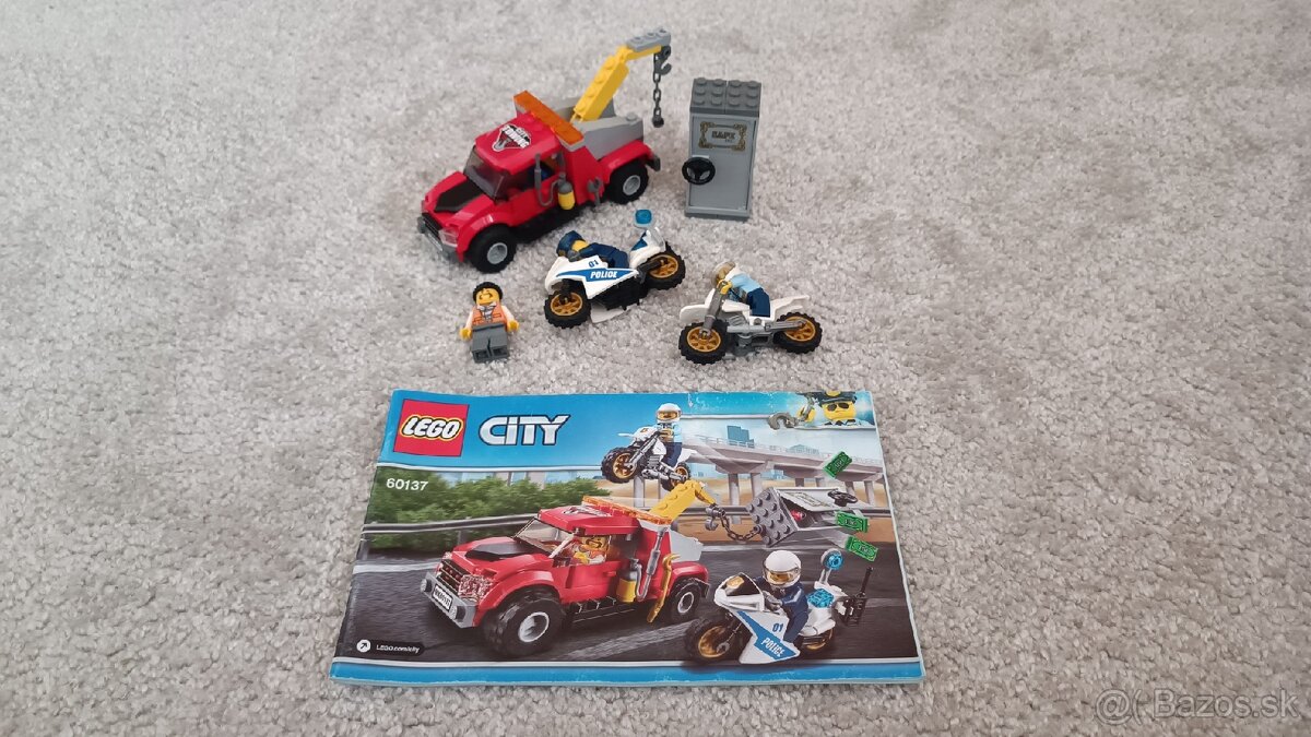 LEGO City 60137 Trable odťahového vozidla