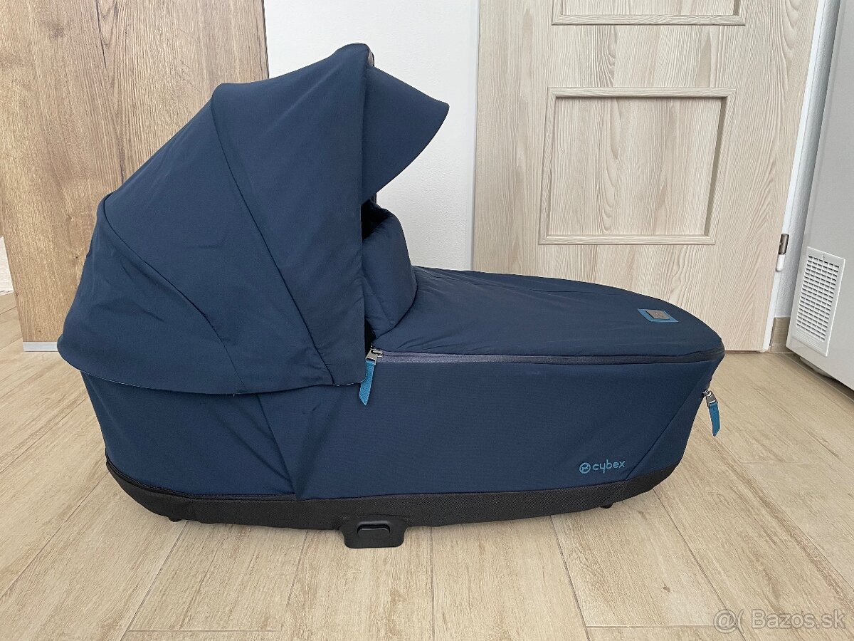 Vanička CYBEX Priam Lux Carry Cot Nautical Blue Platinum