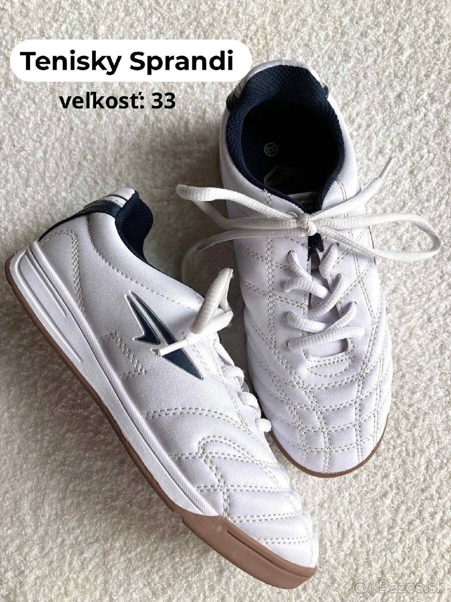 Nové chlapčenské tenisky Sprandi, veľkosť 33
