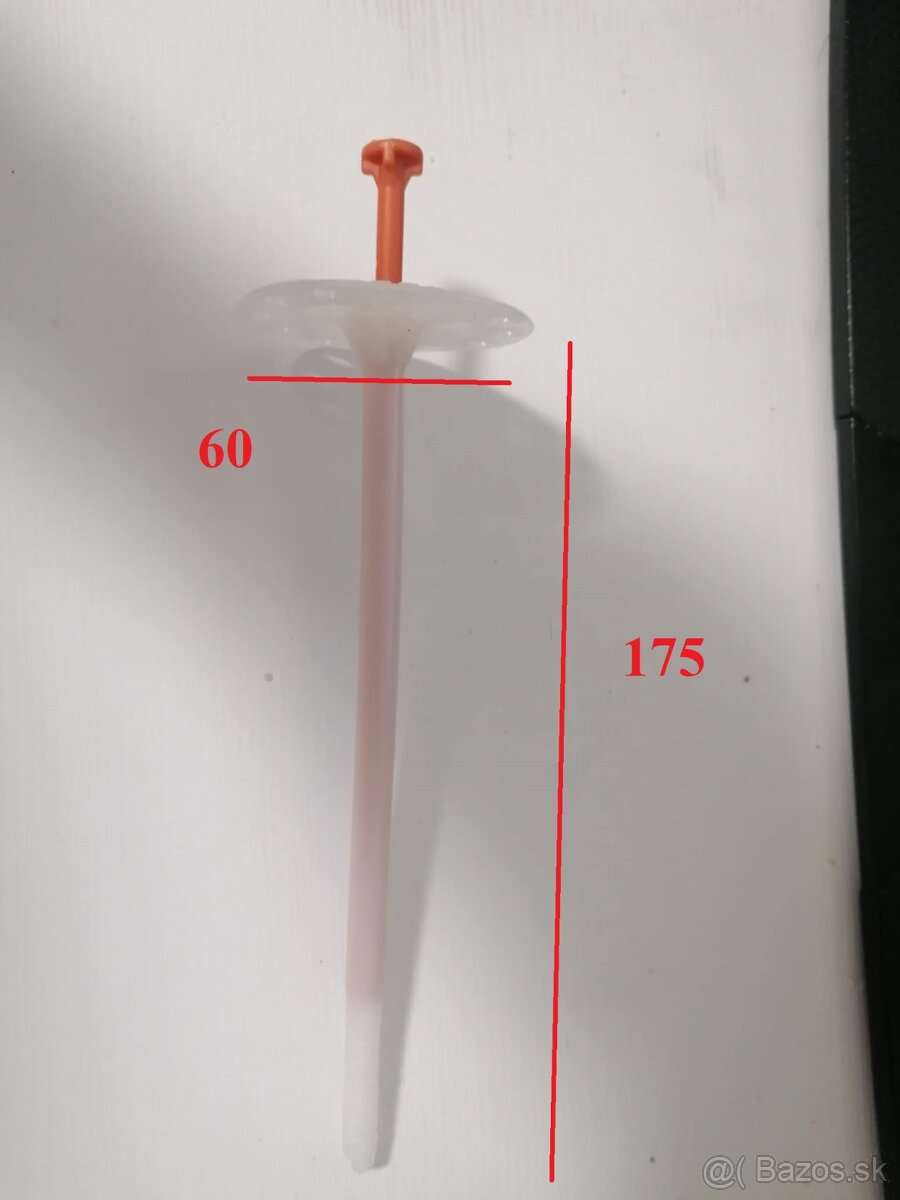 EJOT tanierová hmoždinka s plastovým trnom 175x60