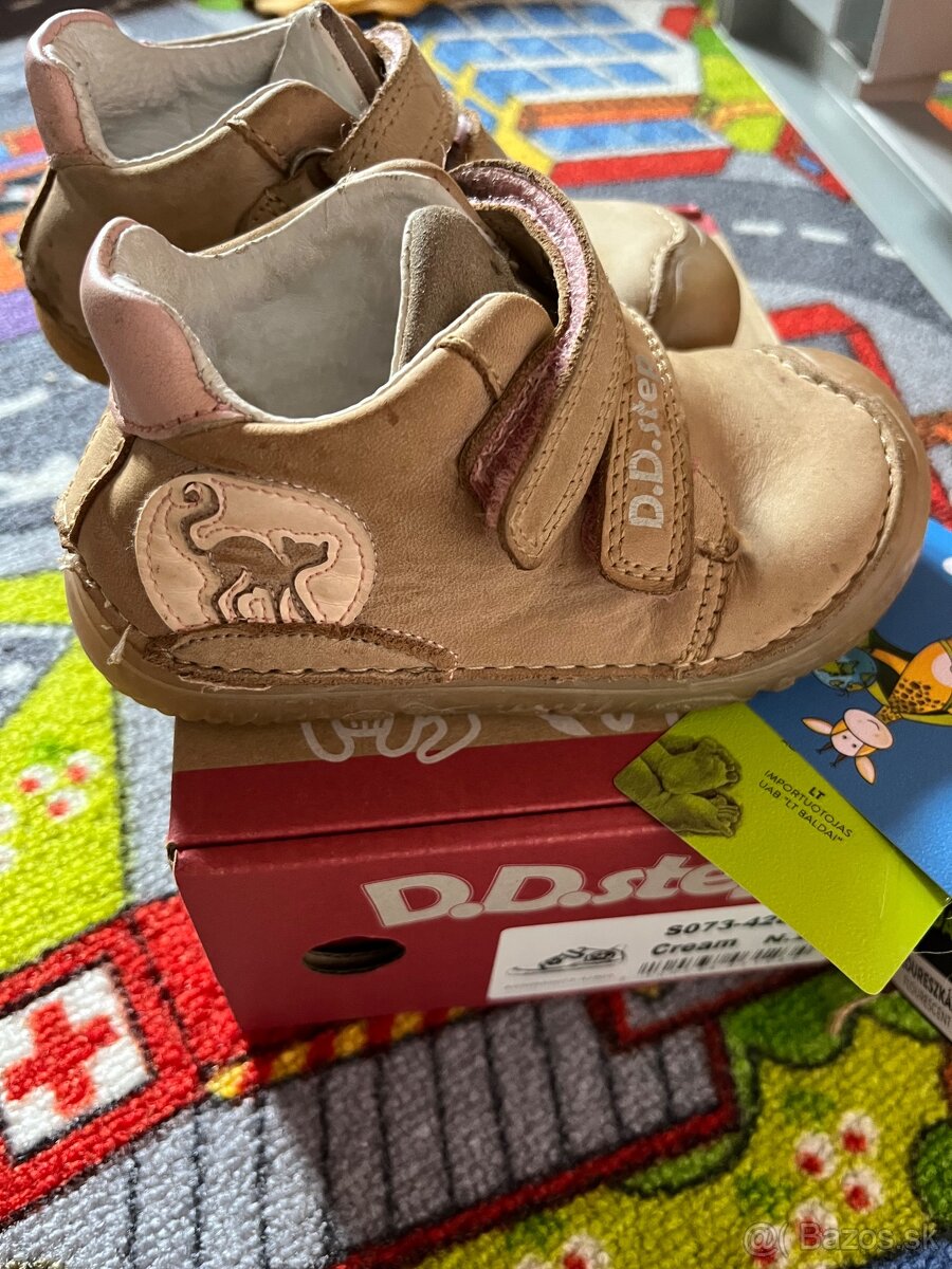 Barefoot DD step 23 celokožené, svietiace v tme