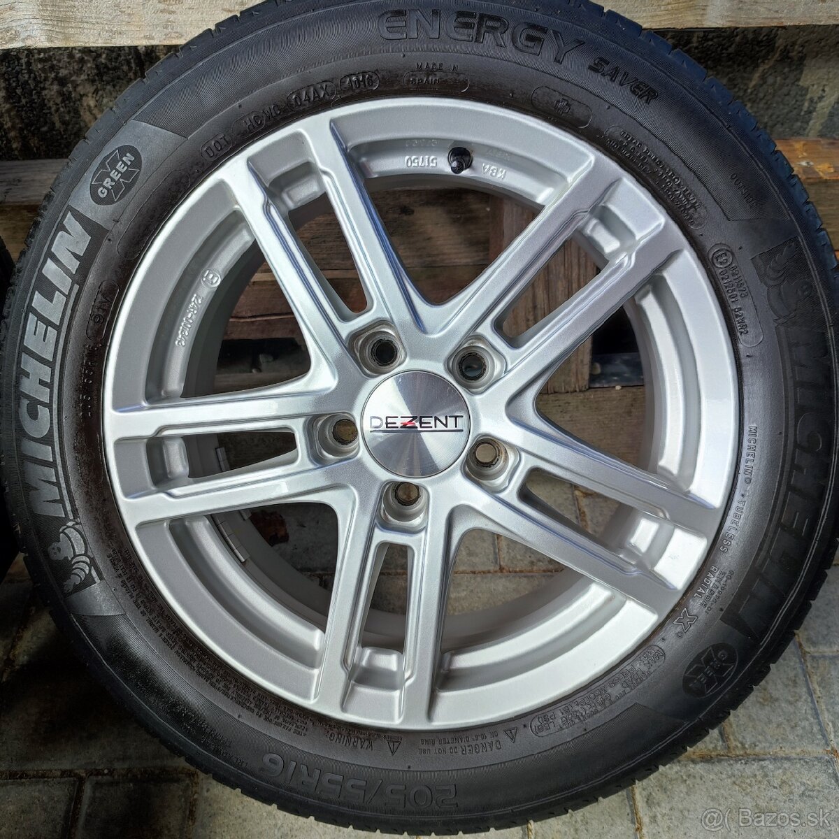 Predám alu kola 5x112r16 dezzent 205/55r16