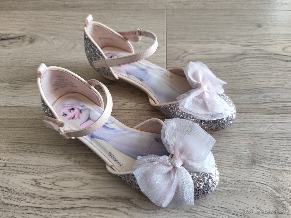 H&M topánky na podpätku Frozen 2 veľ. 33
