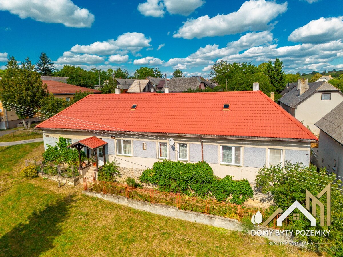 Na predaj rodinný dom v obci Senohrad