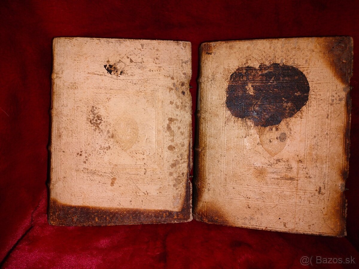 Bellarmino Komplet 1624 -1626 Benátska väzba cca 400 ročná