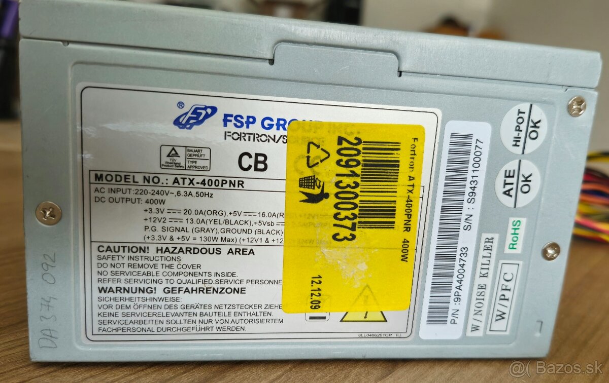 Fortron ATX-400PNR 400W