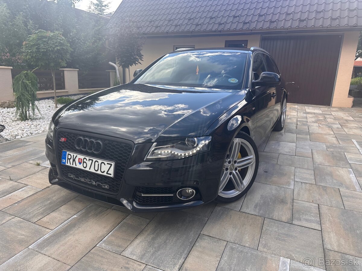 Predám Audi A4 B8 3.0 TDi 176kw Quattro S-line
