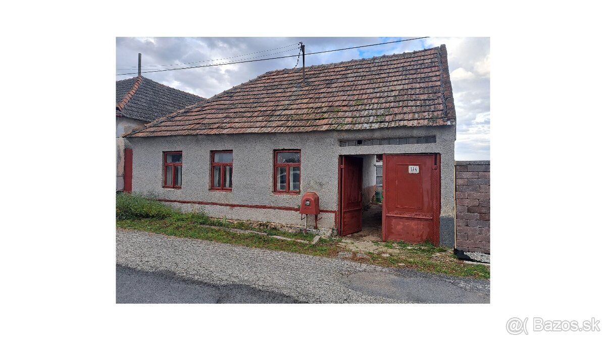 Predaj-rodinný domček v pôvodnom stave Bojničky