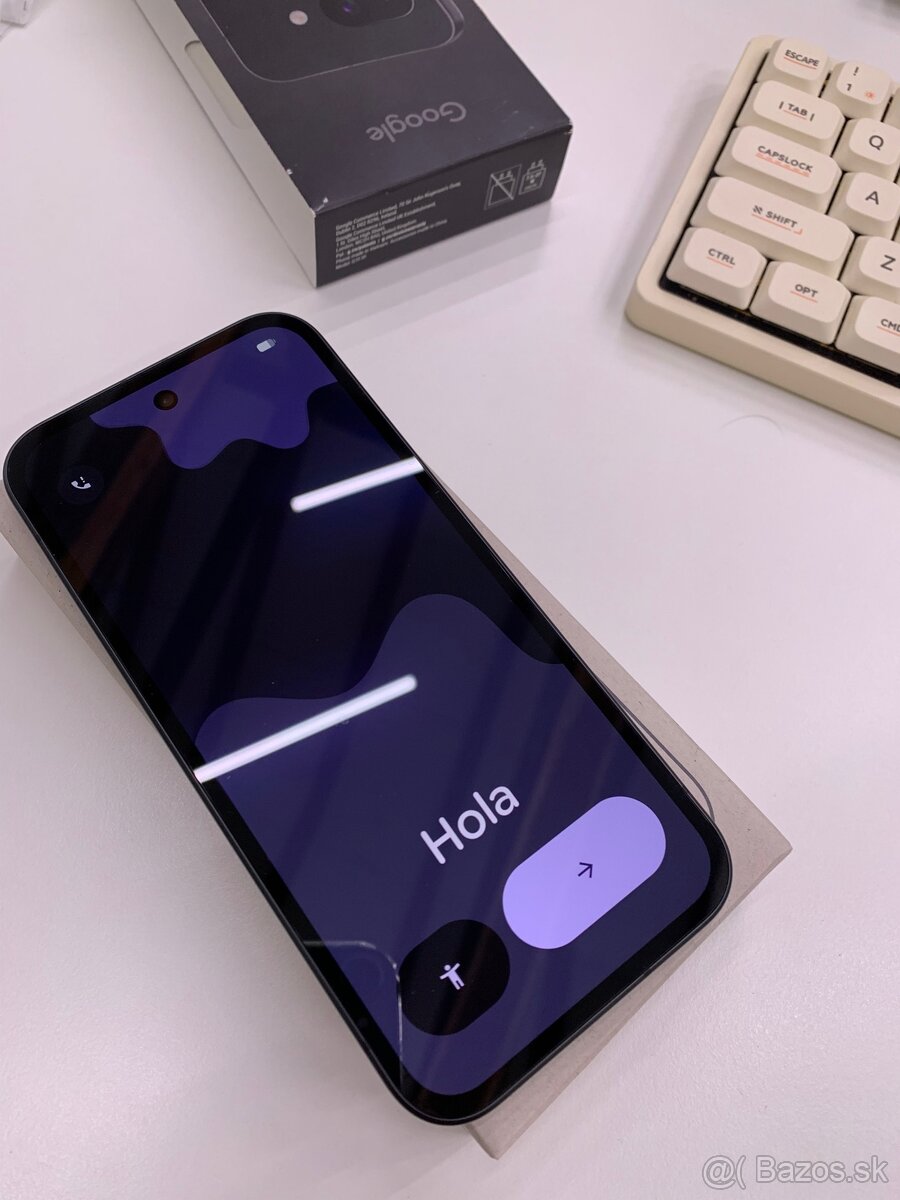 Pixel 9a Obsidian 128GB - v záruke, minimálne použitý