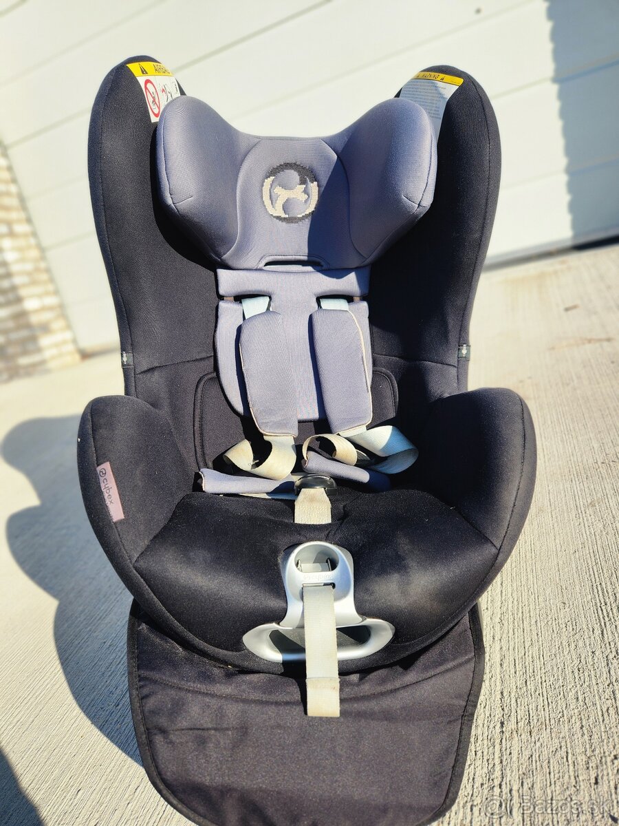 Otočná autosedačka Cybex Sirona (Grafit/Čierna)