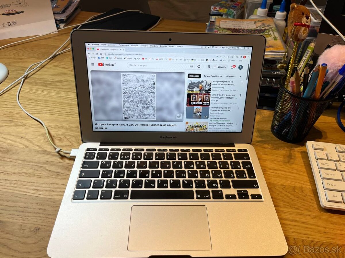 Predám MacBook Air 11" (Mid 2013) | macOS + Windows 10 | Su