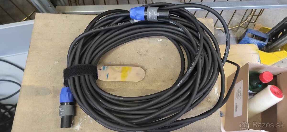 20m Repro káble Speakon (Neutrik + Cordial)