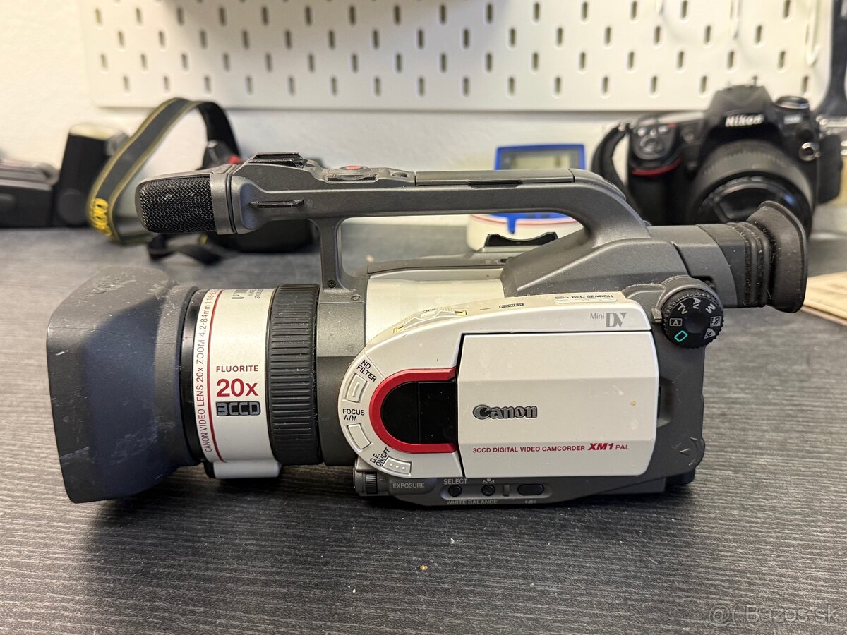 vintage videokamera Canon XM1