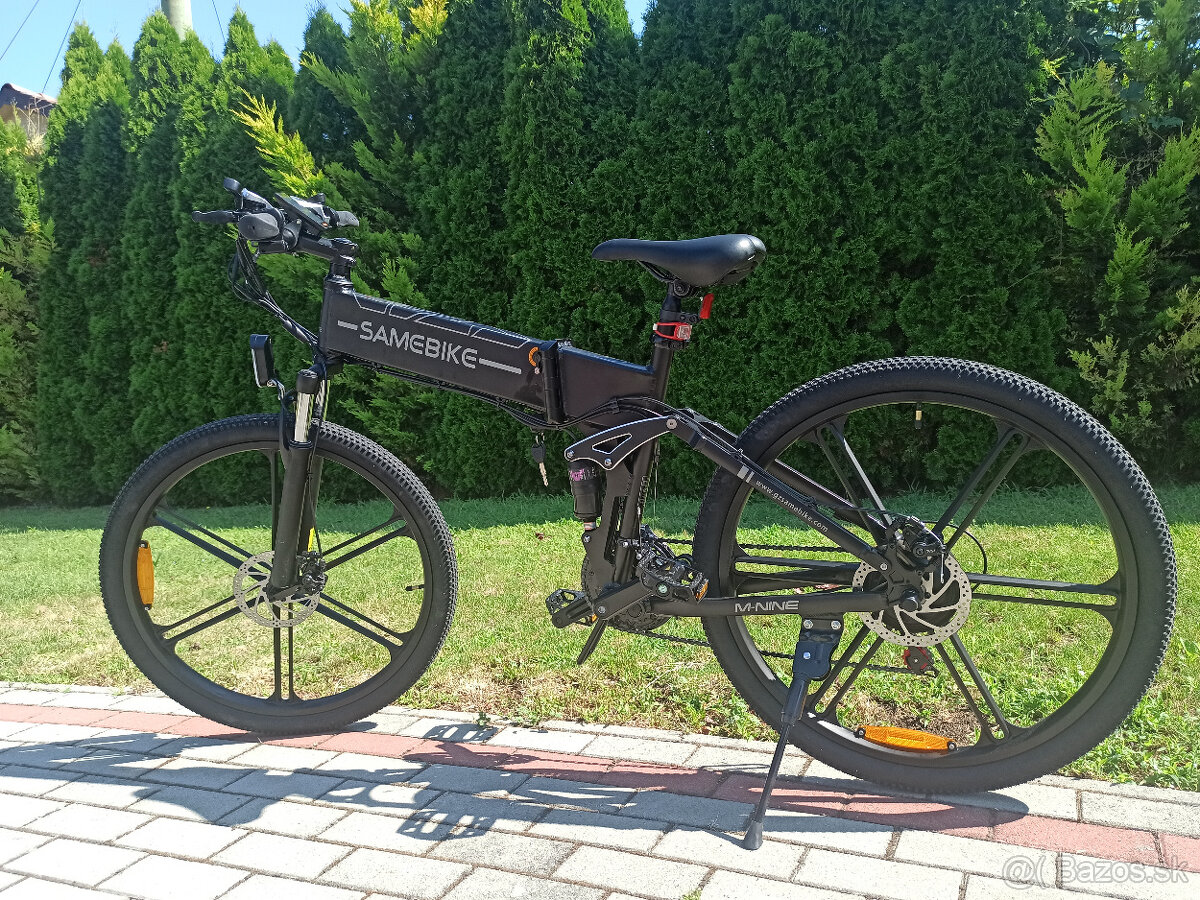 Novy namakany e-bike SAMEBIKE LO26-II 10 Ah 48 V 500 W