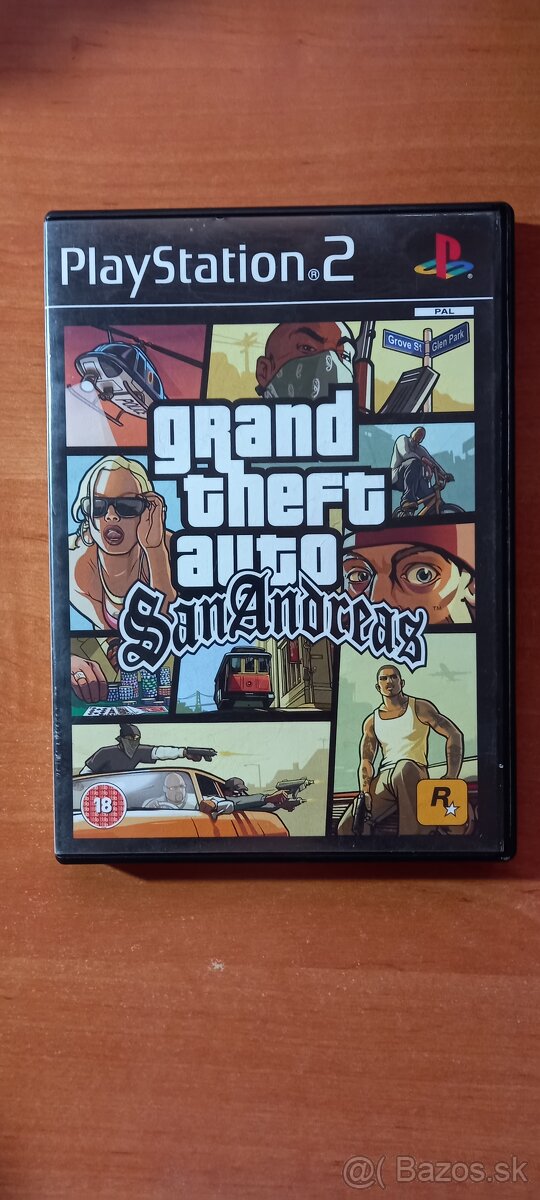 Grand Theft Auto : San Andreas PS2