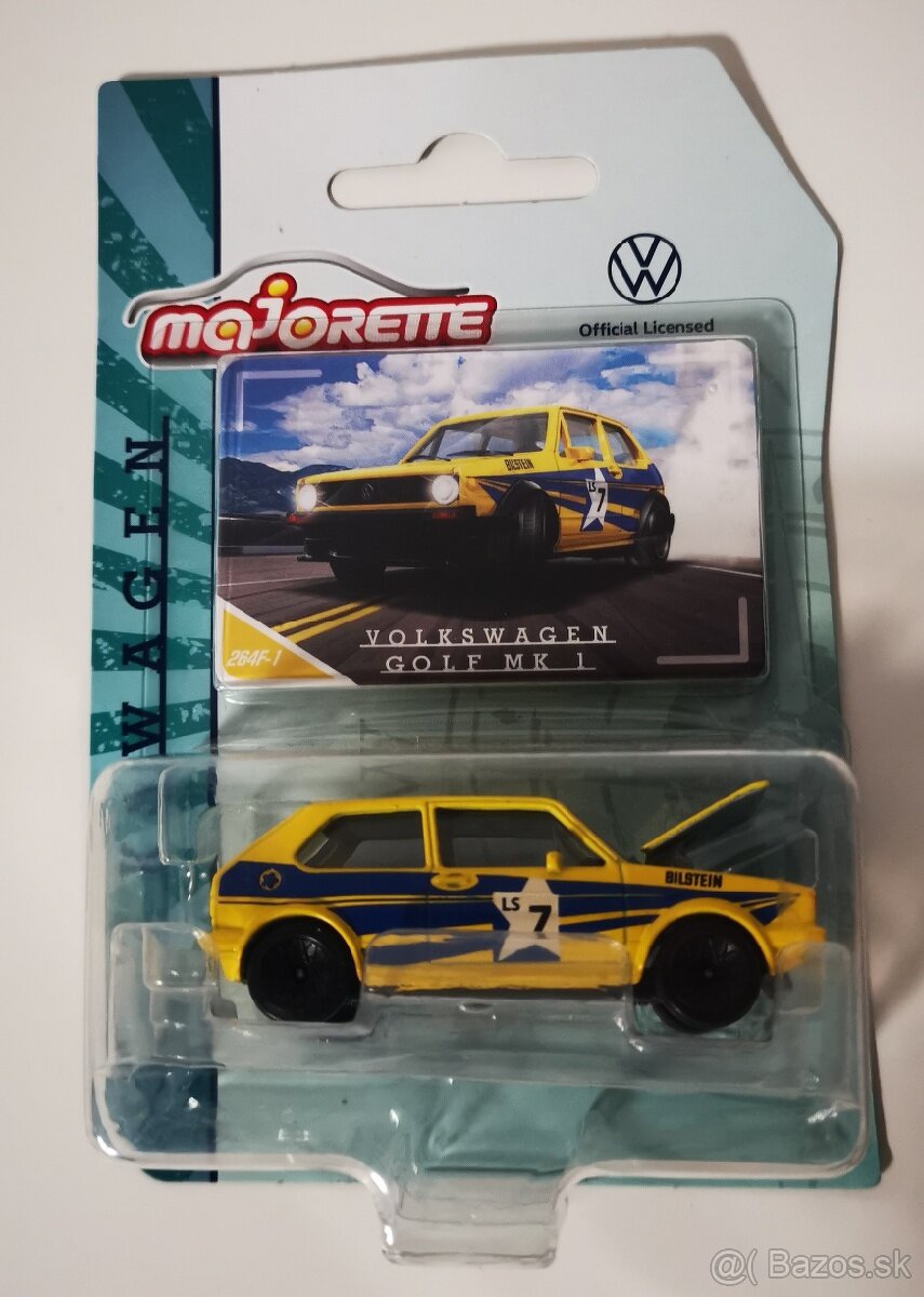 VW Golf GTI MK1 žltý