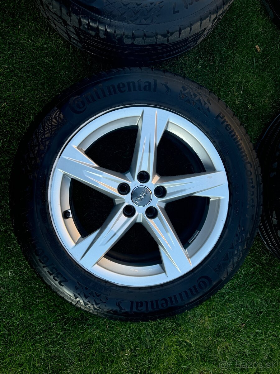 Original Audi disky s letnou sadou 235/60 R18