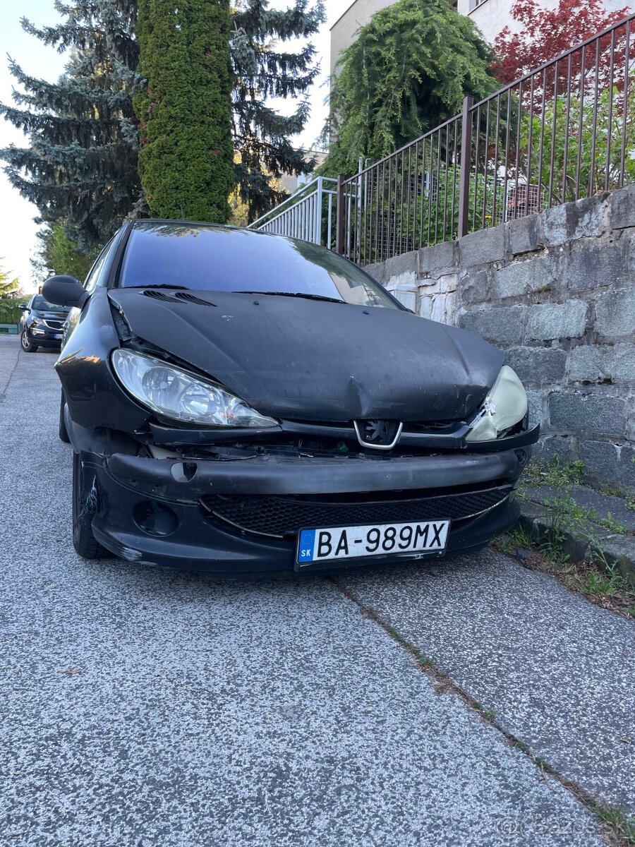 Predám Peugeot 206 1,6 16V 80kW