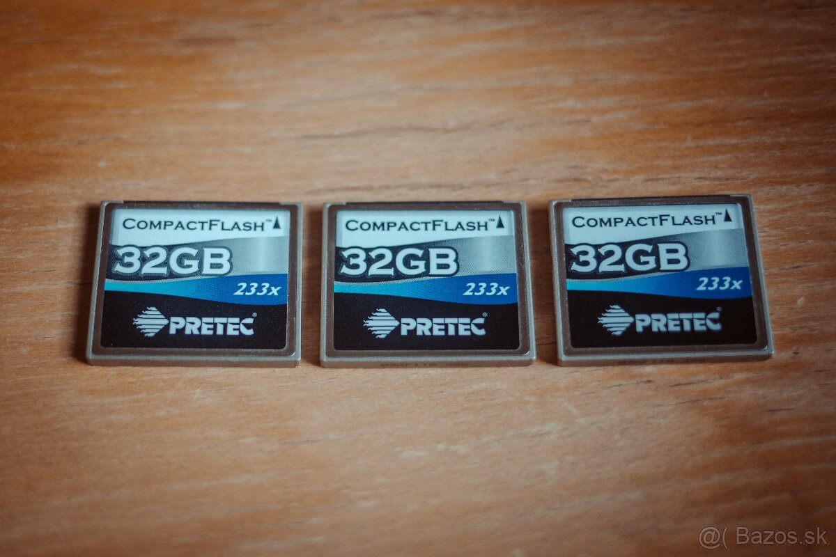 CF - Pretec 32 GB 233x Compact Flash