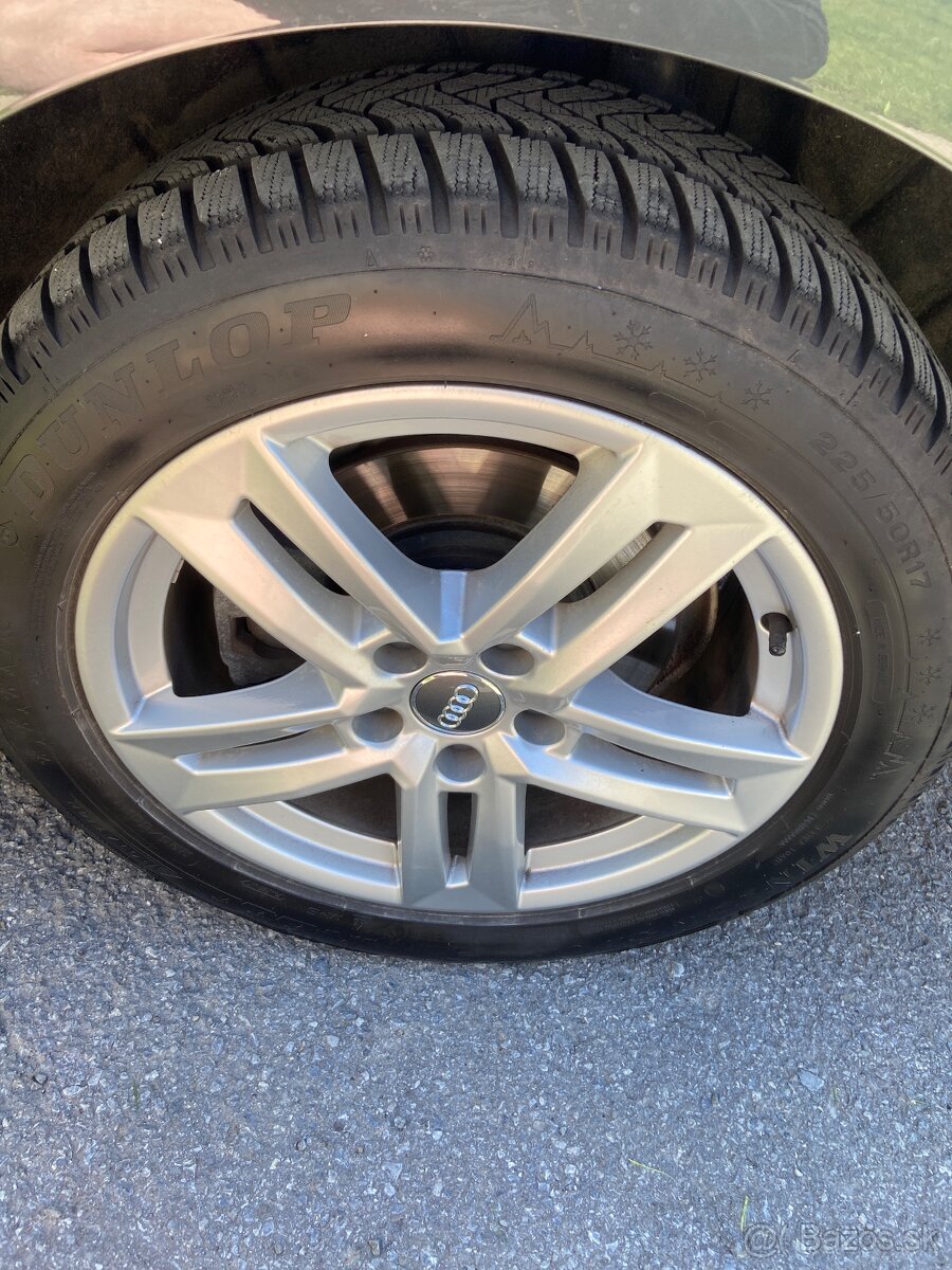 R17 225/50 zimné pneumatiky Dunlop + elektróny