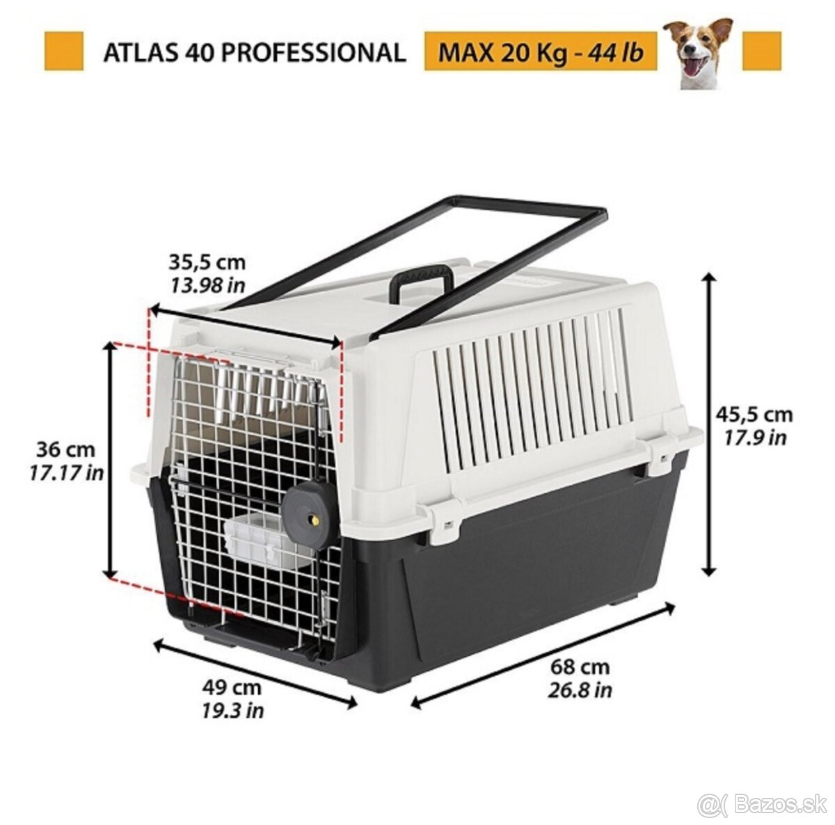 Prenosná klietka ATLAS 40