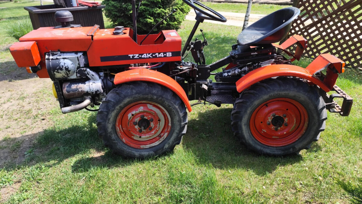 Predam malotraktor TZ4K 14 povodnom stave