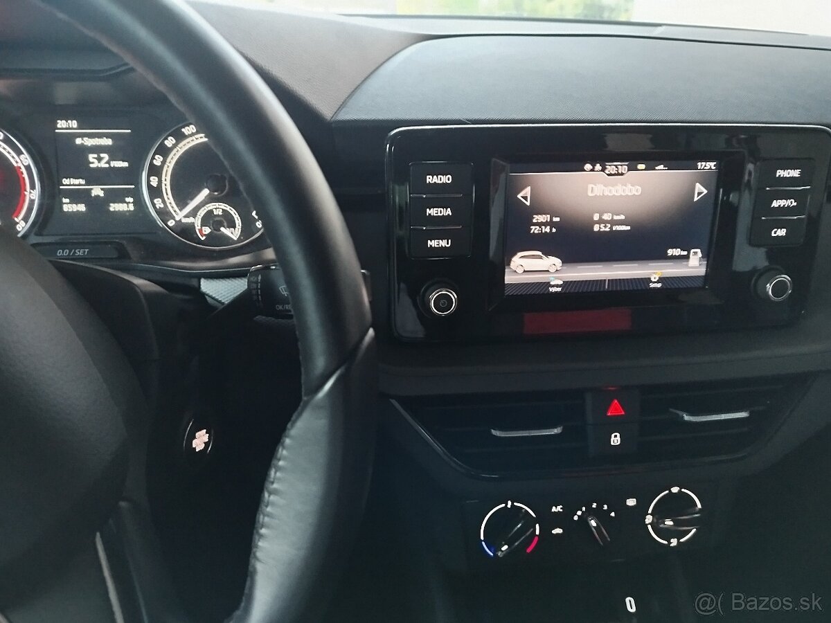 ŠKODA Scala Y125 1.0 TSI 70 kW ,06/2020, 85900km,1.m