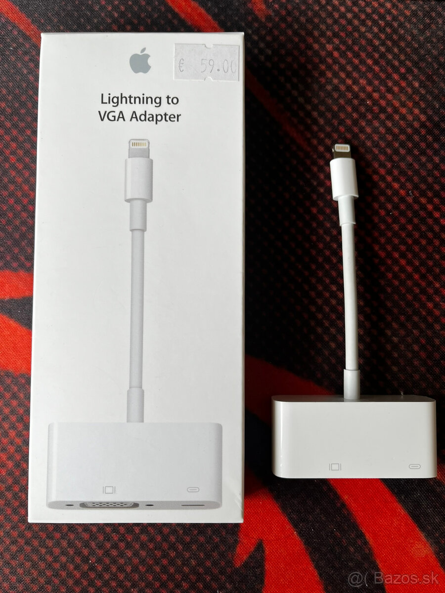 Apple Lightning to VGA Adapter - Originál