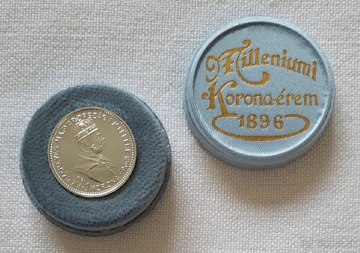Miléniová koruna 2025/1896, príchod Maďarov, Kremnica