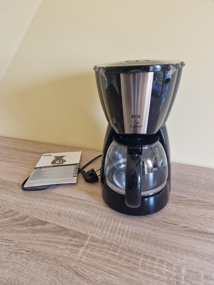 Kávovar ECG KP 129 black - Nový