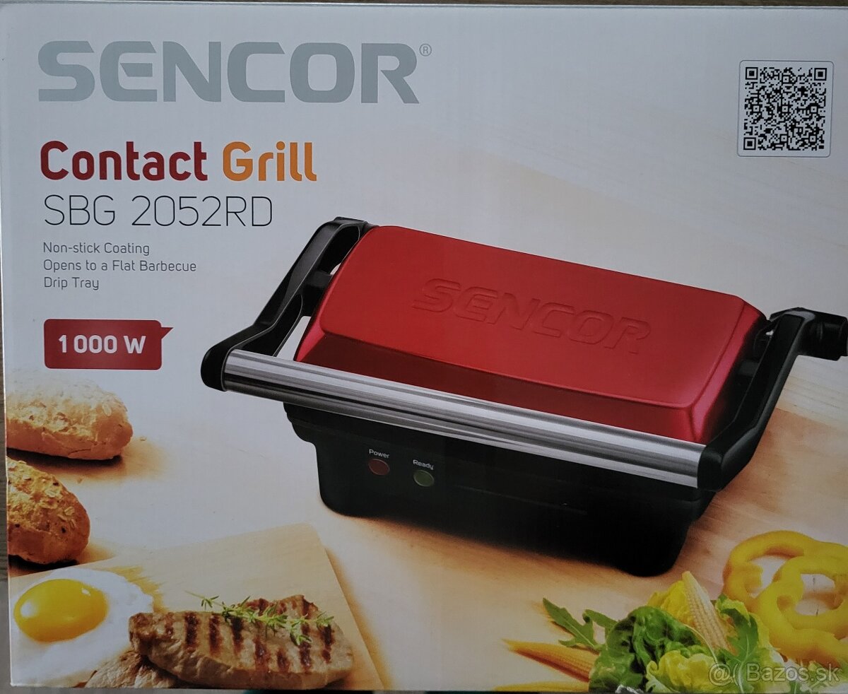 Nový stolný kontaktný gril Sencor
